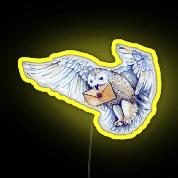Hedwig RGB Neon Sign