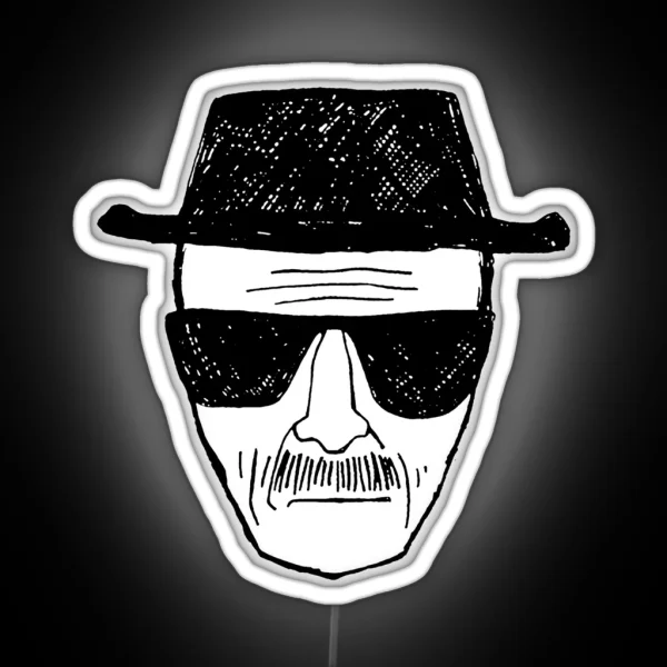 Heisenberg RGB Neon Sign