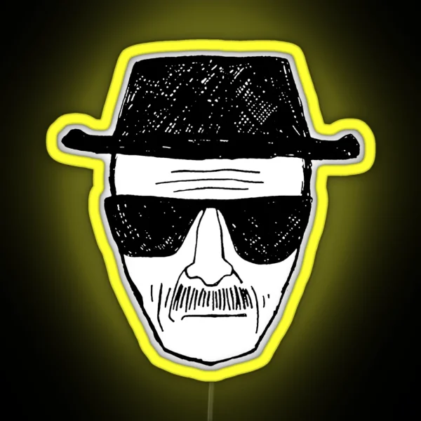Heisenberg RGB Neon Sign