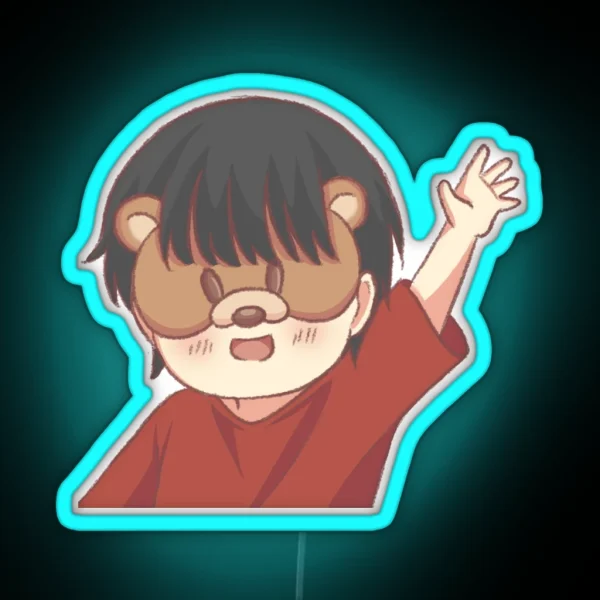 Hello Chibi RGB Neon Sign