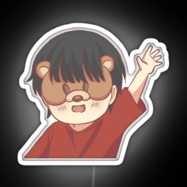 Hello Chibi RGB Neon Sign