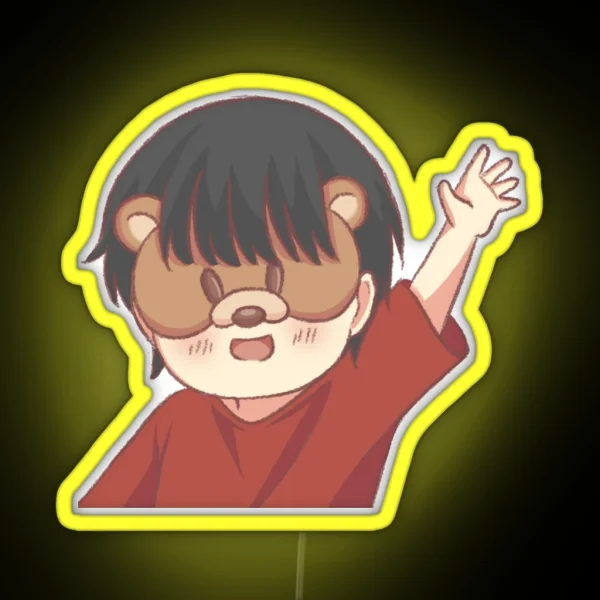 Hello Chibi RGB Neon Sign