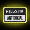 Hello Im Antisocial Patch RGB Neon Sign - Image 5