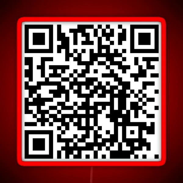Hello There QR RGB Neon Sign