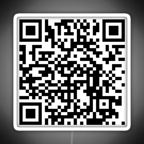 Hello There QR RGB Neon Sign