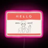 Hello Zuko Here Name Tag RGB Neon Sign - Image 6