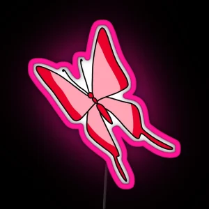 Hemotropic Butterfly RGB Neon Sign