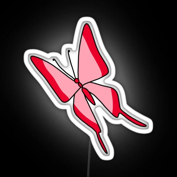 Hemotropic Butterfly RGB Neon Sign