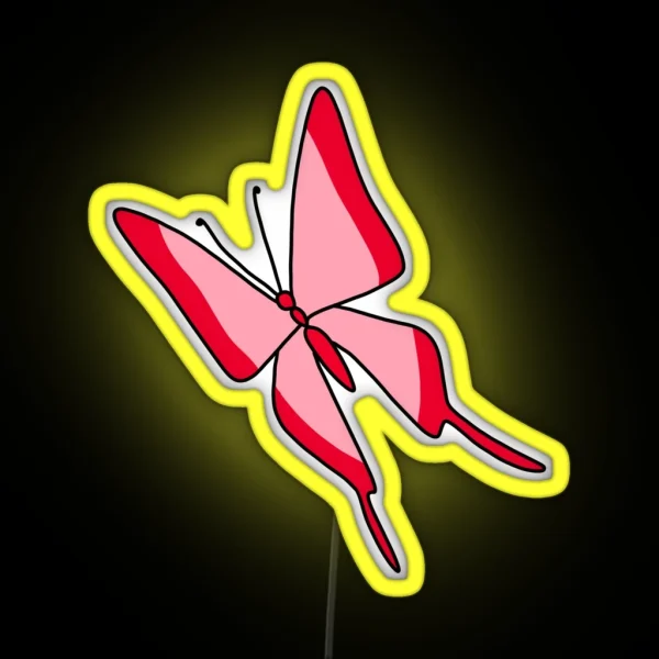 Hemotropic Butterfly RGB Neon Sign
