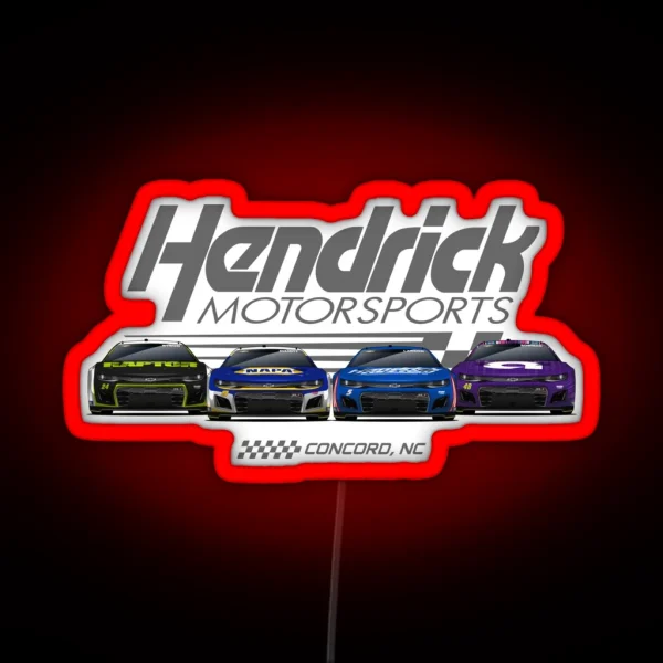 Hendrick Motorsports 2023 RGB Neon Sign