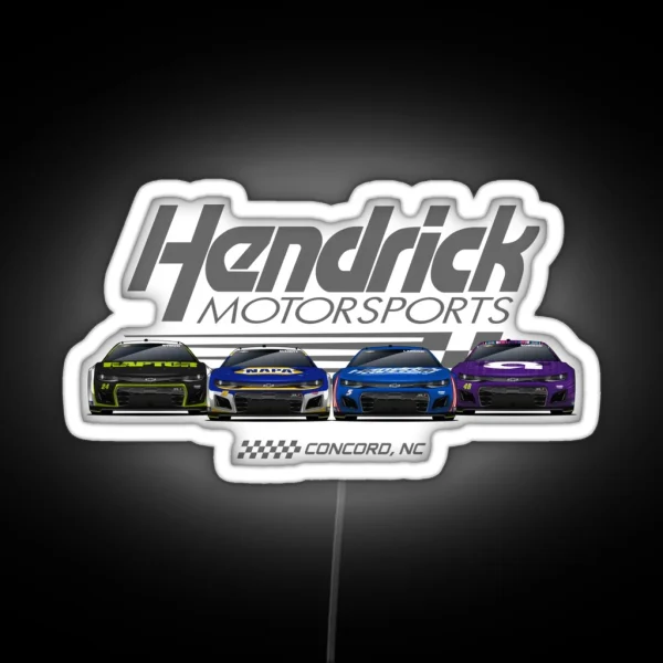 Hendrick Motorsports 2023 RGB Neon Sign