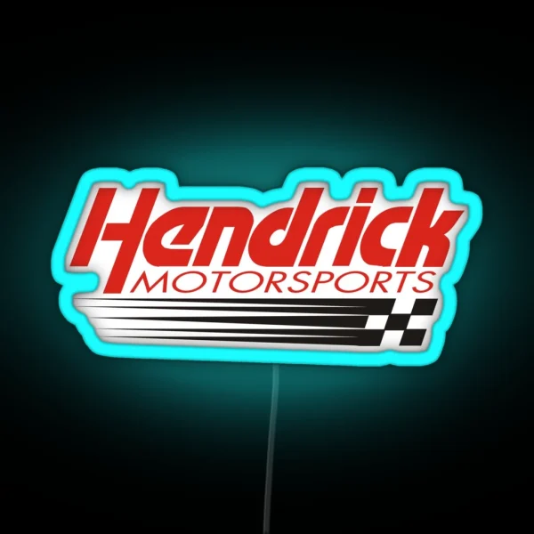 Hendrick The Motorsport RGB Neon Sign