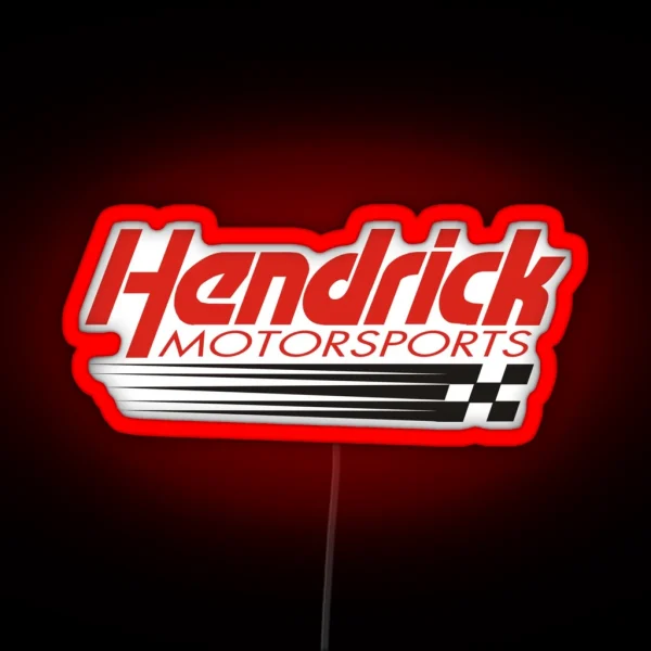 Hendrick The Motorsport RGB Neon Sign