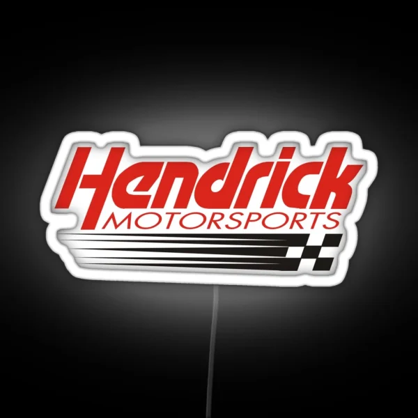 Hendrick The Motorsport RGB Neon Sign
