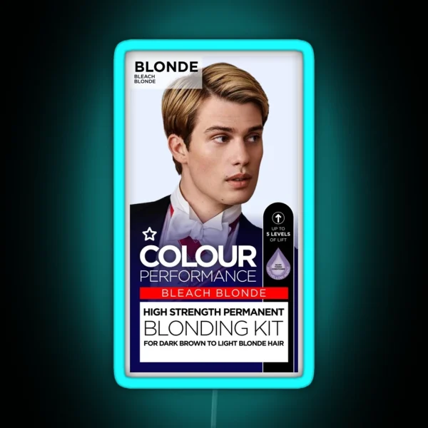 Henry Permanent Blonding Kit RGB Neon Sign