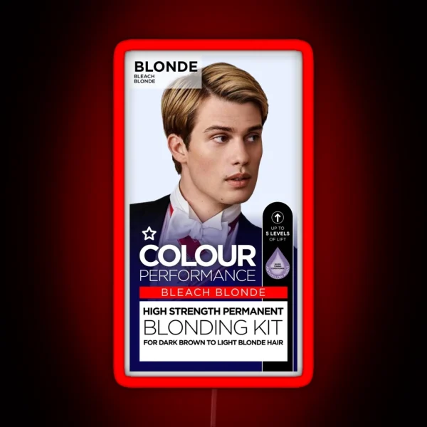 Henry Permanent Blonding Kit RGB Neon Sign