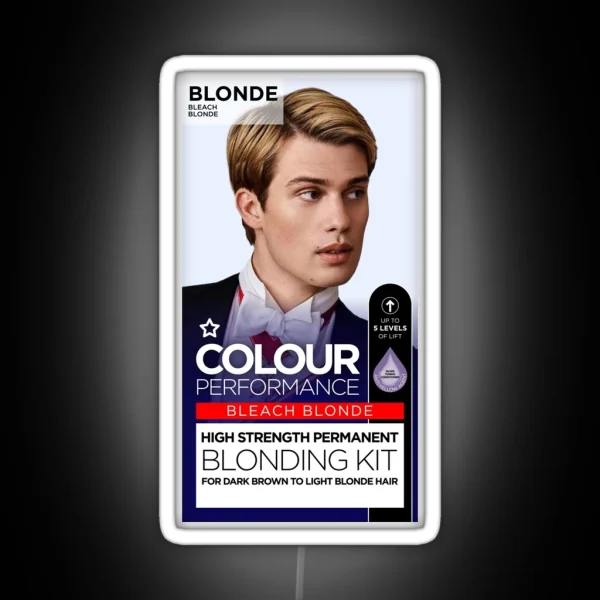Henry Permanent Blonding Kit RGB Neon Sign