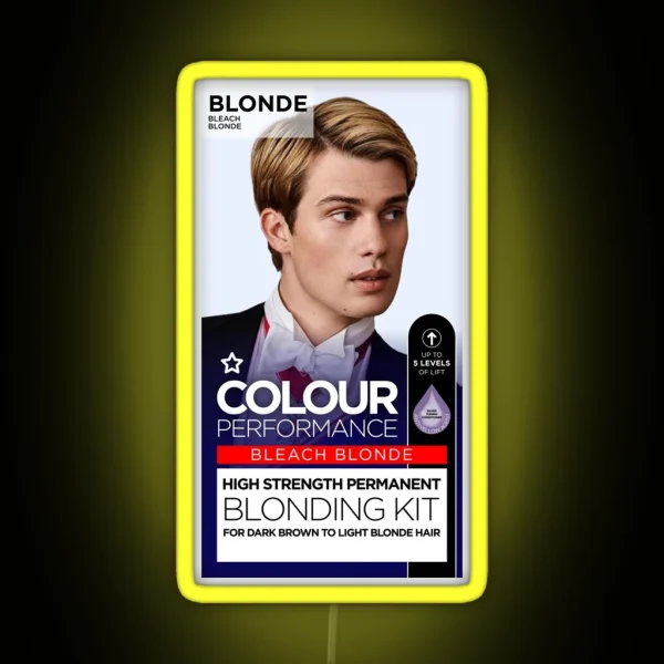 Henry Permanent Blonding Kit RGB Neon Sign