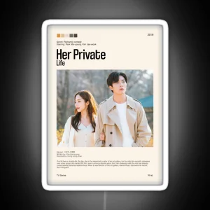 Her Private Life Kdrama 2019 RGB Neon Sign