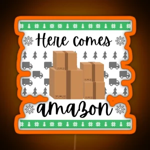 Here Comes Amazon RGB Neon Sign