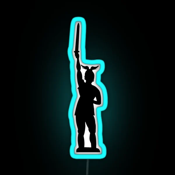 Hermannsdenkmal Hermann Der Cherusker Detmold RGB Neon Sign