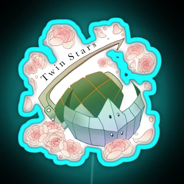 Hero Bkdk Symbol Flowerfall RGB Neon Sign