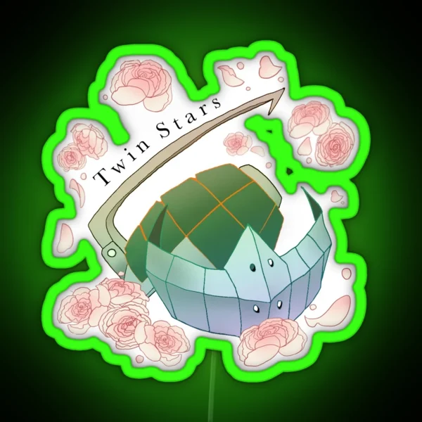 Hero Bkdk Symbol Flowerfall RGB Neon Sign