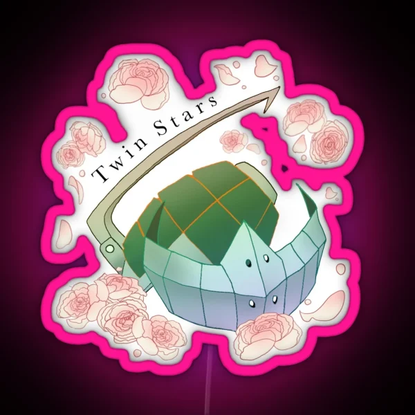 Hero Bkdk Symbol Flowerfall RGB Neon Sign
