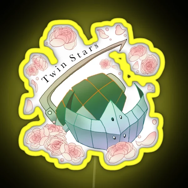 Hero Bkdk Symbol Flowerfall RGB Neon Sign