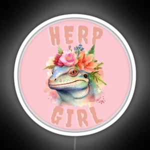 Herp Girl RGB Neon Sign