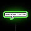 Hesitation Is Defeat RGB Neon Sign - Image 4