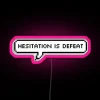 Hesitation Is Defeat RGB Neon Sign - Image 6