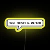 Hesitation Is Defeat RGB Neon Sign - Image 5
