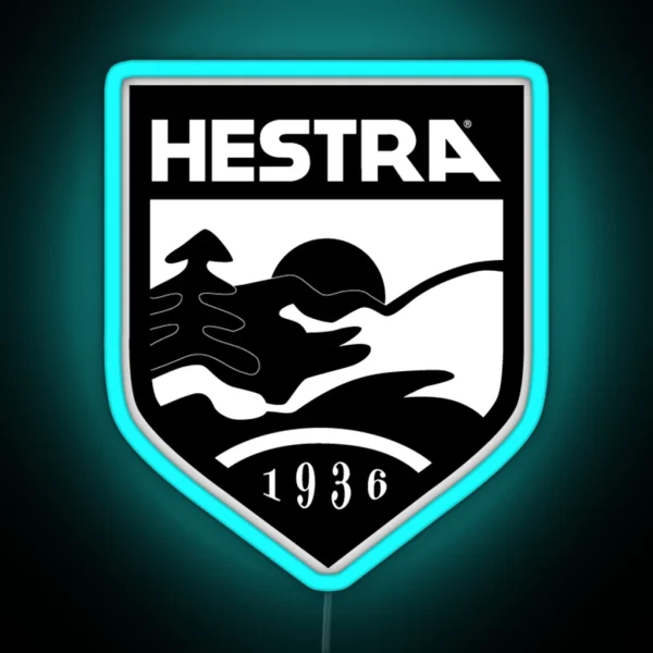 Hestra Ski RGB Neon Sign
