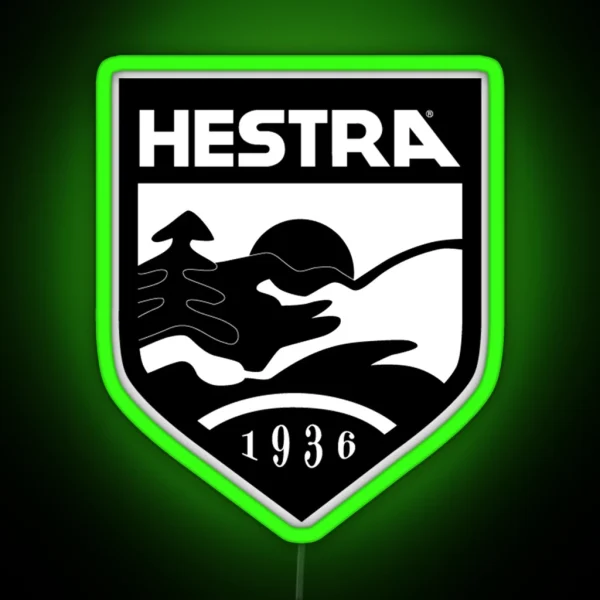 Hestra Ski RGB Neon Sign