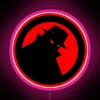 Hi Res Black Hat Logo Led RGB Neon Sign - Image 6