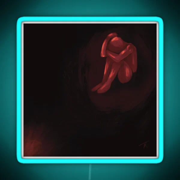 Hiding In The Corner RGB Neon Sign
