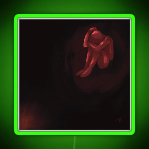 Hiding In The Corner RGB Neon Sign