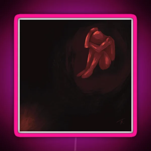 Hiding In The Corner RGB Neon Sign