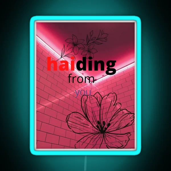 Hiding RGB Neon Sign