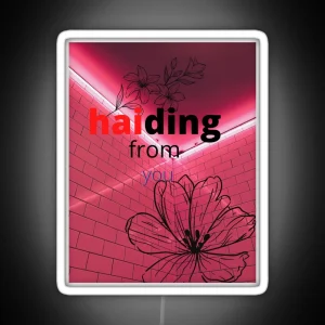 Hiding RGB Neon Sign