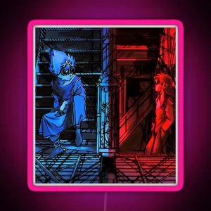 Hiei And Kurama Classic Led RGB Neon Sign
