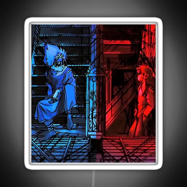 Hiei And Kurama Classic Led RGB Neon Sign
