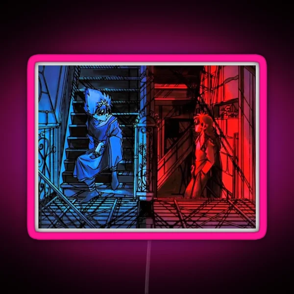 Hiei And Kurama RGB Neon Sign