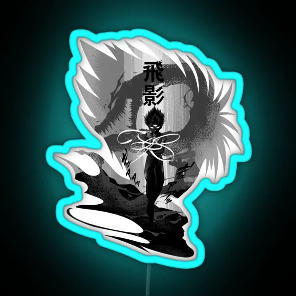 Hiei Of Spirit World RGB Neon Sign