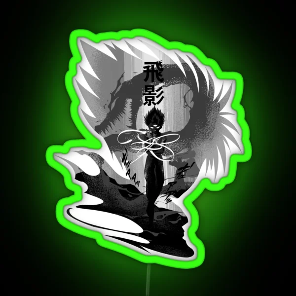 Hiei Of Spirit World RGB Neon Sign