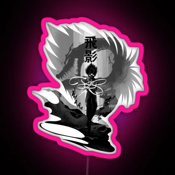 Hiei Of Spirit World RGB Neon Sign