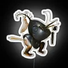 Hieronymous Bosch Surreal Robot Character RGB Neon Sign - Image 4