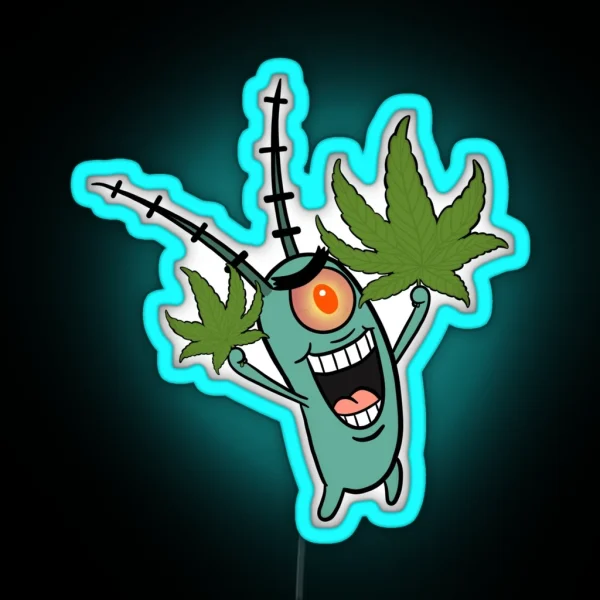 High Plankton RGB Neon Sign