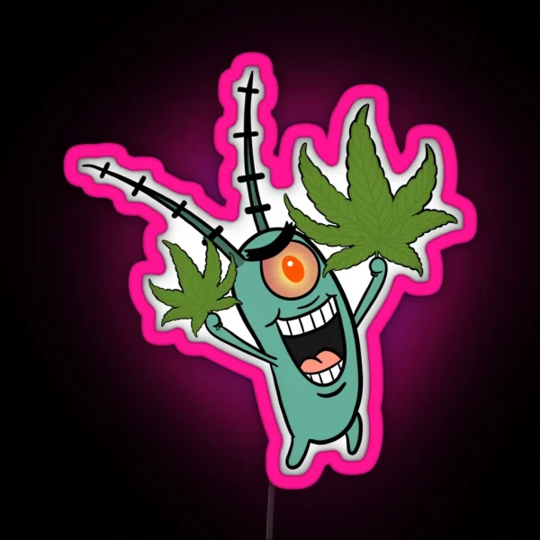 High Plankton RGB Neon Sign